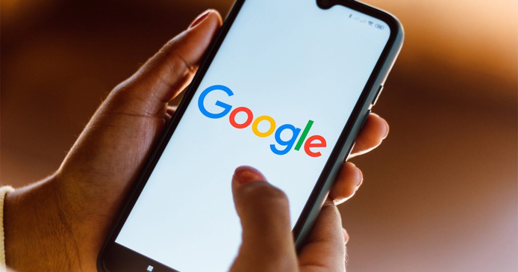 Google en pantalla